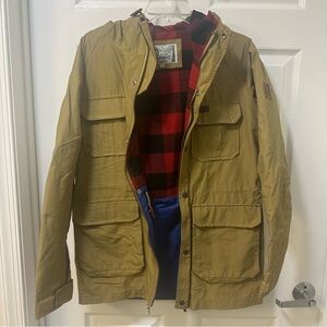 Penfield Trailwear L 60/40 Utility Field Jacket Buffalo Check Lining